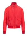 Peuterey Man Jacket Red Size M Polyamide In Red
