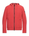 Peuterey Man Jacket Red Size Xl Polyamide, Viscose, Elastane