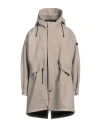 Peuterey Man Jacket Sand Size M Virgin Wool, Polyester