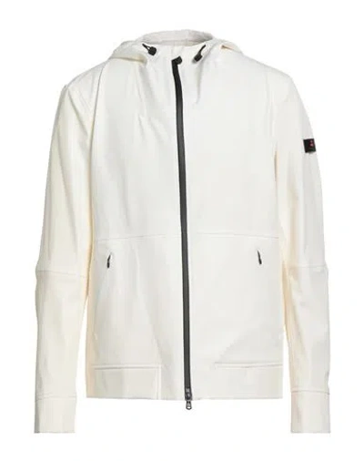 Peuterey Man Jacket White Size Xl Polyamide, Polyester, Elastane In Neutral