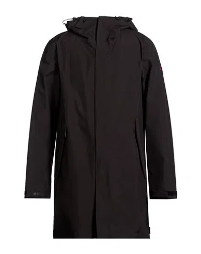 Peuterey Man Overcoat & Trench Coat Black Size Xxl Polyester