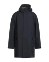 Peuterey Man Overcoat & Trench Coat Navy Size Xl Polyester In Blue