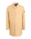 Peuterey Man Overcoat & Trench Coat Sand Size M Polyester