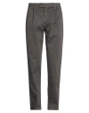 Peuterey Man Pants Charcoal Size 42 Cotton, Elastane In Gray