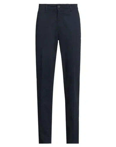 Peuterey Man Pants Midnight Blue Size 28 Cotton, Elastane