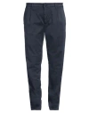 Peuterey Man Pants Midnight Blue Size 40 Cotton, Elastane