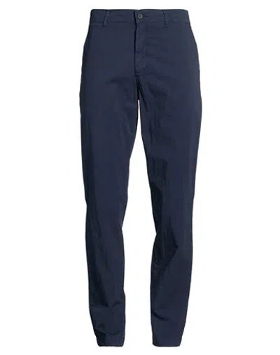 Peuterey Man Pants Navy Size 32 Cotton, Polyamide