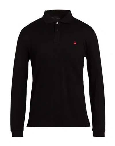 Peuterey Man Polo Shirt Black Size Xs Cotton