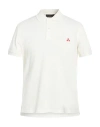 Peuterey Man Polo Shirt Off White Size Xxl Cotton