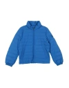 Peuterey Man Puffer Azure Size 6 Polyamide, Elastane In Blue