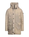 Peuterey Man Puffer Beige Size 3xl Viscose, Polyamide