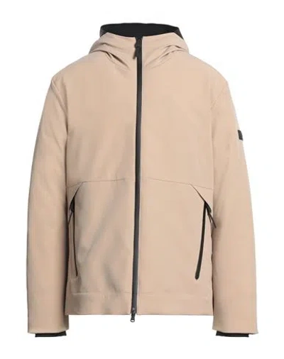 Peuterey Man Puffer Beige Size Xl Polyamide, Polyester, Elastane