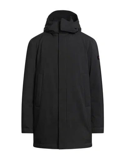 Peuterey Man Puffer Black Size L Polyester, Elastane