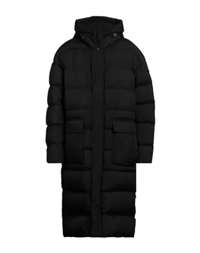 Peuterey Man Puffer Black Size Xxl Polyamide In Multi