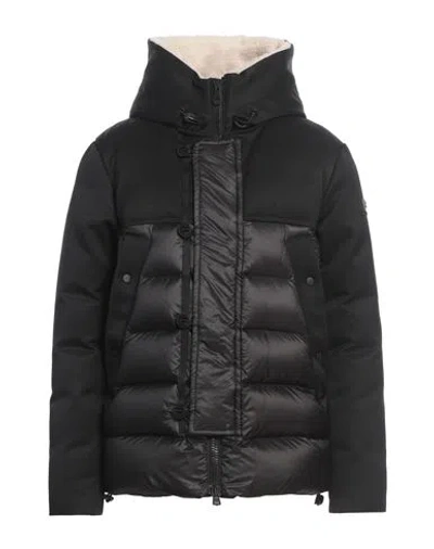 Peuterey Man Puffer Black Size Xxl Wool, Polyamide