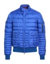 Peuterey Man Puffer Bright Blue Size L Polyamide, Polyester, Elastane