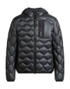 Peuterey Man Puffer Charcoal Size Xl Polyamide, Polyester, Elastane In Gray