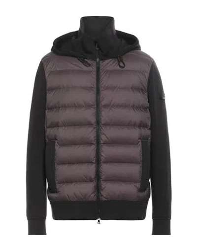 Peuterey Man Puffer Cocoa Size L Polyamide, Polyester, Viscose, Elastane In Brown