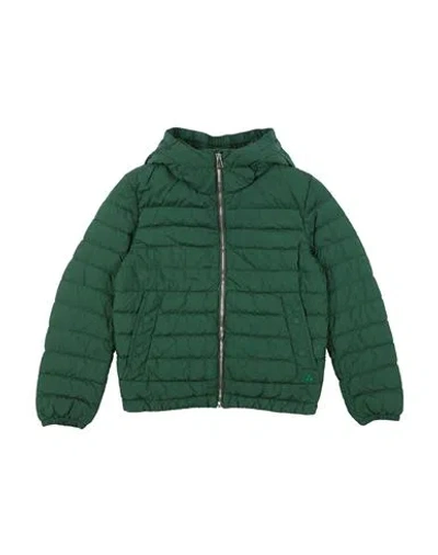 Peuterey Man Puffer Green Size 6 Polyamide