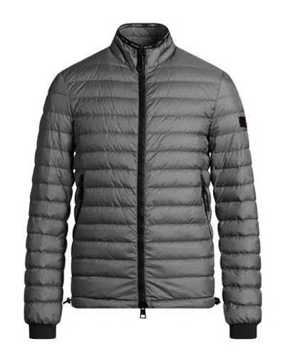 Peuterey Man Puffer Grey Size S Polyamide In Gray