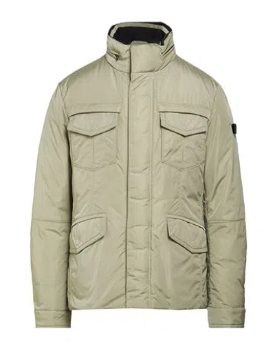 Peuterey Man Puffer Khaki Size Xxl Polyamide In Green