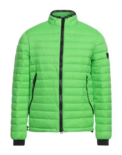 Peuterey Man Puffer Light Green Size Xxl Polyamide