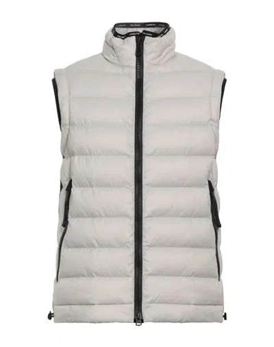 Peuterey Man Puffer Light Grey Size M Polyamide