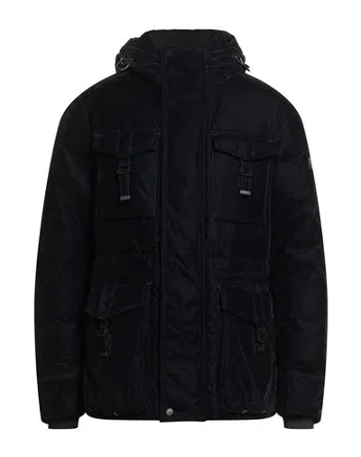 Peuterey Man Puffer Midnight Blue Size L Viscose, Polyamide