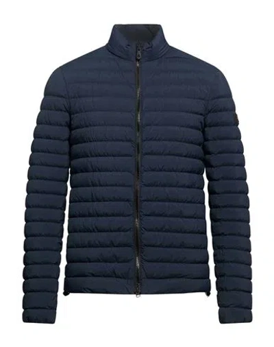 Peuterey Man Puffer Midnight Blue Size S Polyamide