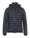 Peuterey Feather-down Padded Puffer Jacket In Blue