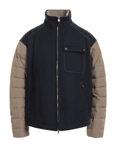 Peuterey Man Puffer Midnight Blue Size Xl Wool, Polyamide, Polyester