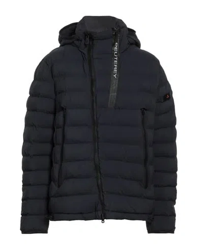 Peuterey Man Puffer Midnight Blue Size Xxl Polyamide