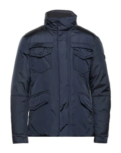 Peuterey Man Puffer Midnight Blue Size Xxl Polyamide