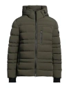 Peuterey Man Puffer Military Green Size Xl Polyamide, Elastane