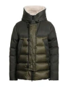 Peuterey Man Puffer Military Green Size Xl Wool, Polyamide