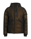 Peuterey Man Puffer Mustard Size Xl Polyamide