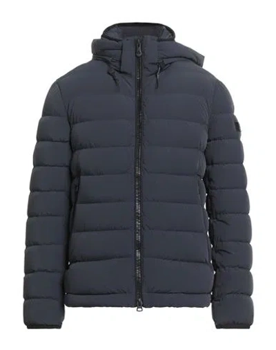 Peuterey Man Puffer Navy Size L Polyamide, Elastane