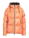 Peuterey Man Puffer Orange Size L Polyamide