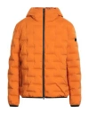 Peuterey Man Puffer Orange Size L Polyester, Elastane