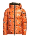 Peuterey Man Puffer Orange Size M Polyamide