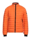 Peuterey Man Puffer Orange Size Xl Polyamide