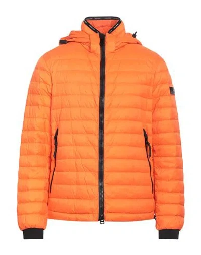 Peuterey Man Puffer Orange Size Xxl Polyamide