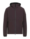 Peuterey Man Puffer Plum Size Xxl Polyamide, Polyester, Elastane