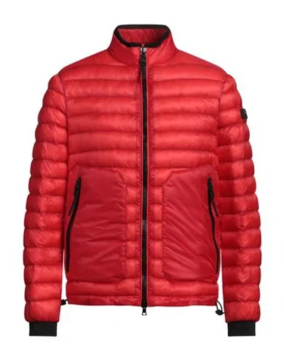 Peuterey Man Puffer Red Size M Polyamide