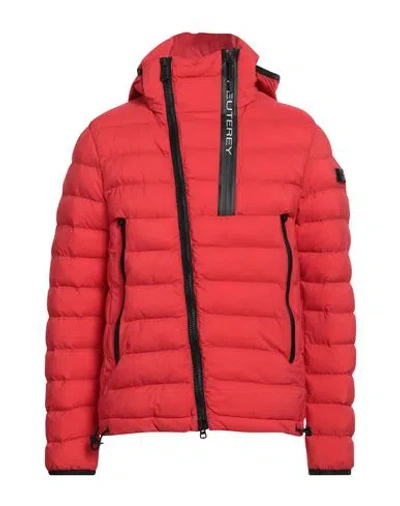Peuterey Man Puffer Red Size Xxl Polyamide