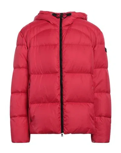 Peuterey Man Puffer Red Size Xxl Polyamide