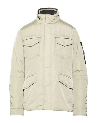 Peuterey Man Puffer Sage Green Size Xxl Polyamide In Neutral