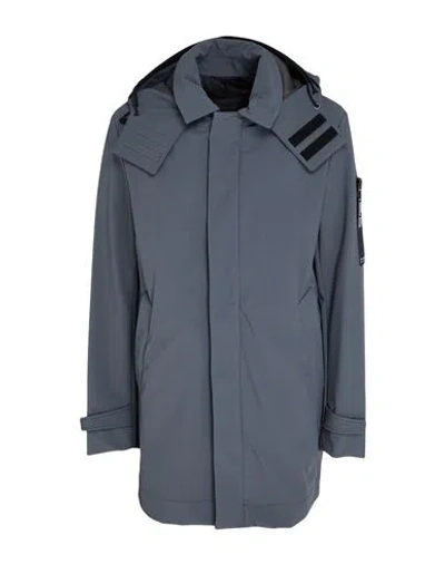 Peuterey Man Puffer Slate Blue Size Xxl Polyamide, Elastane