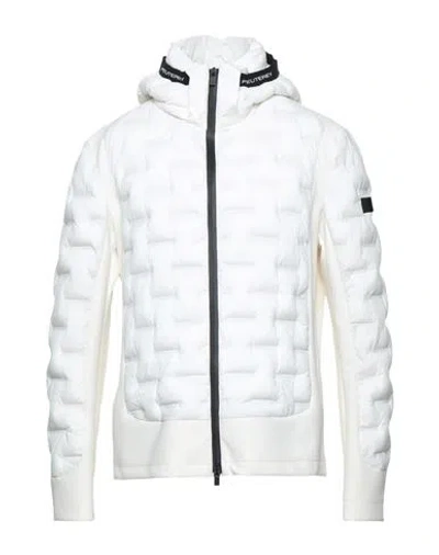 Peuterey Man Puffer White Size L Polyamide, Elastane, Polyester