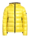 Peuterey Man Puffer Yellow Size L Polyamide